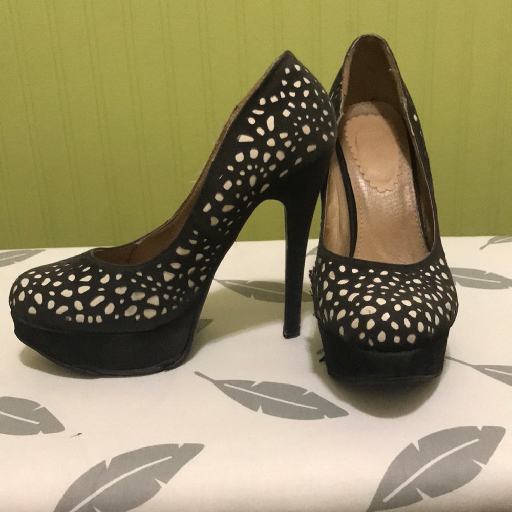 Nyla lace heels